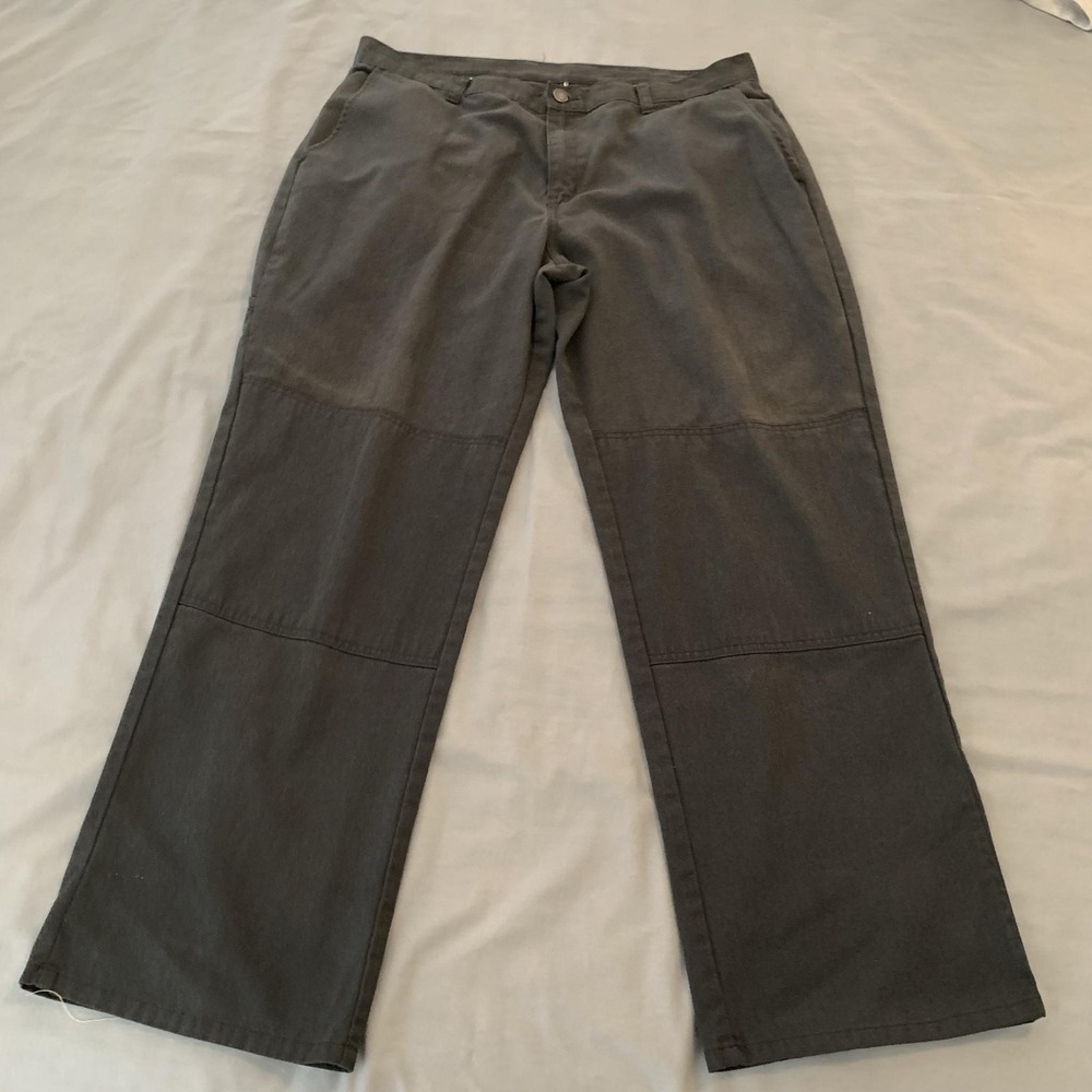 Dickies Pants Mens 36x30 Gray Relaxed Fit Chino Straight Leg Workwear Casual